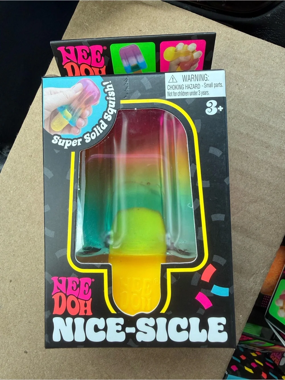 Nice-Sicle Multicolor Super Solid Squish Popsicle